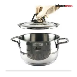 قابلمه استیل سایز 20 یونیک کد 9924 - فروشگاه اینترنتی جهازعروس