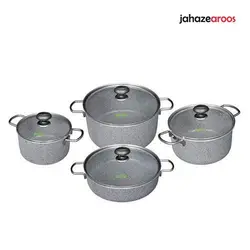 title%% %سرویس پخت و پز 8 پارچه تفلون تابان کد 13101