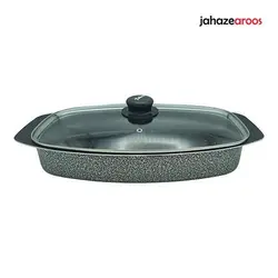تابه ماهی تابان درب پیرکس - %تابه تفلون تابان کد MAHI