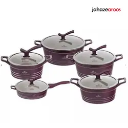 سرویس قابلمه بوش 10 پارچه آلمانی گرانیتی - فروشگاه اینترنتی جهازعروس