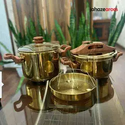 زودپز دوقلو تفال طلایی - فروشگاه اینترنتی جهازعروس