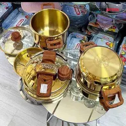 زودپز دوقلو تفال طلایی - فروشگاه اینترنتی جهازعروس