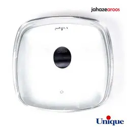 تابه گریل چدنی یونیک مربع درب دار UN-6009 - %sitename