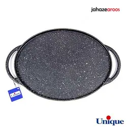 تابه گریل چدنی یونیک بیضی درب دار UN-6011 - %sitename