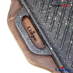 تابه گریل چدنی یونیک مستطیل UN-6015 - %sitename