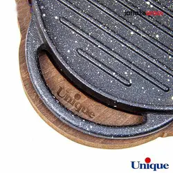 تابه گریل چدنی یونیک بیضی UN-6019 - %sitename