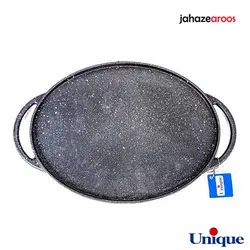 تابه گریل چدنی یونیک بیضی UN-6019 - %sitename