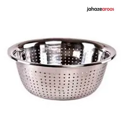 لگن و آبکش استیل یونیک سایز 20 - فروشگاه اینترنتی جهازعروس