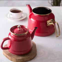 ست کتری و قوری امسان مدل Troy