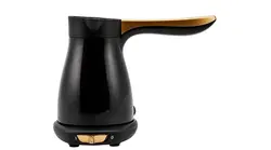 قهوه جوش برقی ترک کاراجا مشکی گلد