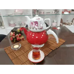 ست کتری و قوری لاویوا ورا قرمز