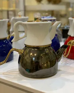 ست کتری و قوری درب الماسی ترک