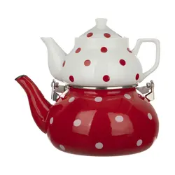 ست کتری و قوری هوم کینگ خالدار