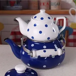 ست کتری و قوری هوم کینگ خالدار