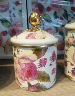 بانکه لعابی طرحدار گل رز میس بتی