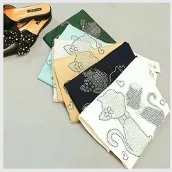 بلوز یقه هفت بافت