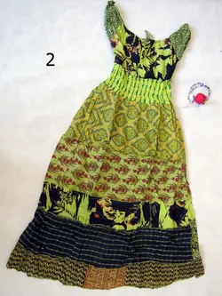 پیراهن ساحلی آستین کوتاه