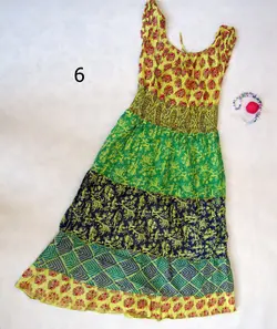 پیراهن ساحلی آستین کوتاه