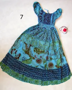 پیراهن ساحلی آستین کوتاه