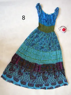 پیراهن ساحلی آستین کوتاه