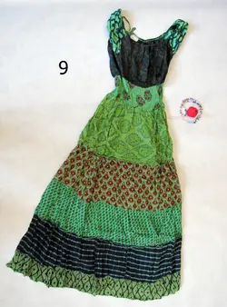 پیراهن ساحلی آستین کوتاه