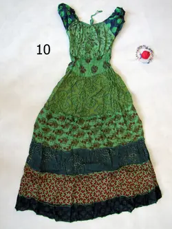 پیراهن ساحلی آستین کوتاه