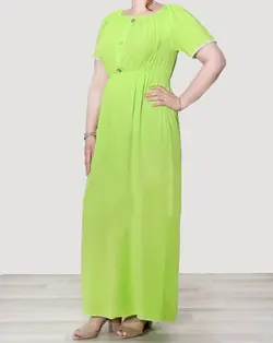 پیراهن ساحلی جلو سه دکمه