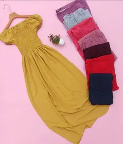 پیراهن ساحلی ساده