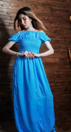 پیراهن ساحلی ساده