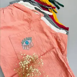 شلوار سندبادی طرح چشم