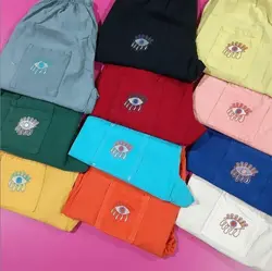 شلوار سندبادی طرح چشم