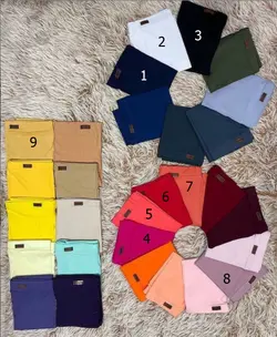 شلوار لاکرا رنگی