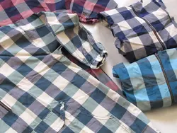 مانتو(شومیز) کلاه دار چهارخانه