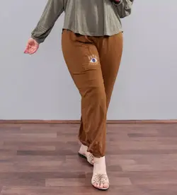 شلوار اسلش طرح چشم