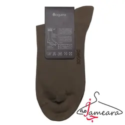 جوراب مردانه نخی طرح‌دار کرم | سایز 41 - 45 | فروشگاه اینترنتی جامه آرا