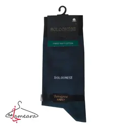 جوراب مردانه نخی آبی نفتی | سایز 41 - 45 | فروشگاه اینترنتی جامه آرا