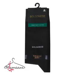 جوراب مردانه نخی مشکی | سایز 41 - 45 | فروشگاه اینترنتی جامه آرا