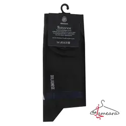 جوراب مردانه نخی مشکی | سایز 41 - 45 | فروشگاه اینترنتی جامه آرا