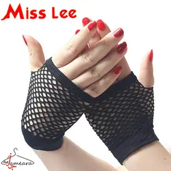 دستکش فیشنت مچی زنانه | مشکی رنگ