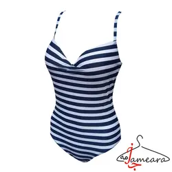 مایو راه راه زنانه | یک تکه