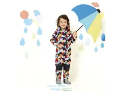 کاپشن سرهمی سافت‌شل نوزادی ضد باد و آب(6تا12ماه)