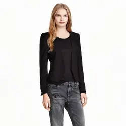 کت زنانه آستردار مجلسی برند اچ اند ام(رنگ سفید موجود است)