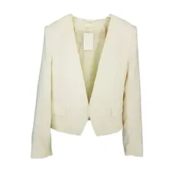 کت زنانه آستردار مجلسی برند اچ اند ام(رنگ سفید موجود است)