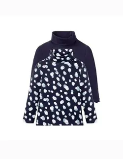 یقه اسکی بهاره تمام پنبه دخترانه(12تا24ماه)