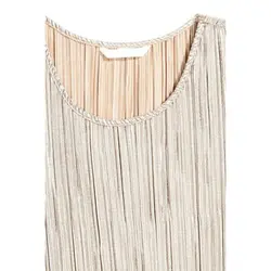 پیراهن راسته تمام پلیسه(سایز ۳۸)