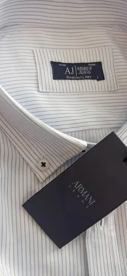 پیراهن اسلیم فیت شیک مردانه(لارج) ساخت ایتالیا