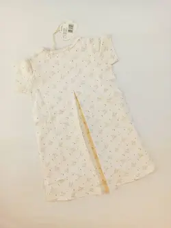 پیراهن آستین کوتاه نوزادی (6تا12ماه)