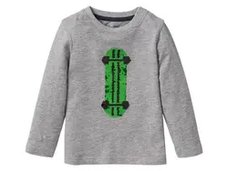 بلوز آستین بلند پسرانه پولک برگردان(مناسب قد کل بین98تا104)(2تا4سال)