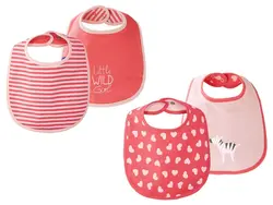 پک دوتایی پیشبند دولایه و دورو قلبی