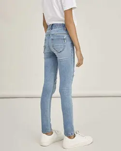 جین دخترانه جذاب اسکینی اورجینال - فروشگاه لباس جانان‌